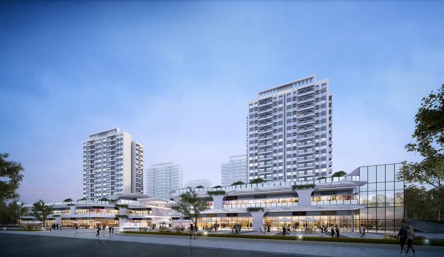 樓盤測評洋浦商業(yè)服務(wù)核心區(qū)灣區(qū)商業(yè)綜合體